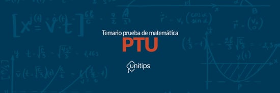 Temario prueba de matemática PTU